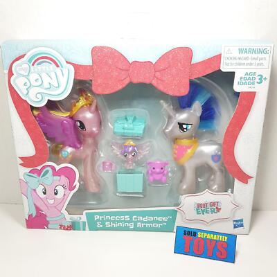 My Little Pony PRINCESS CADANCE & SHINING ARMOR Best Gift Ever box set E4034