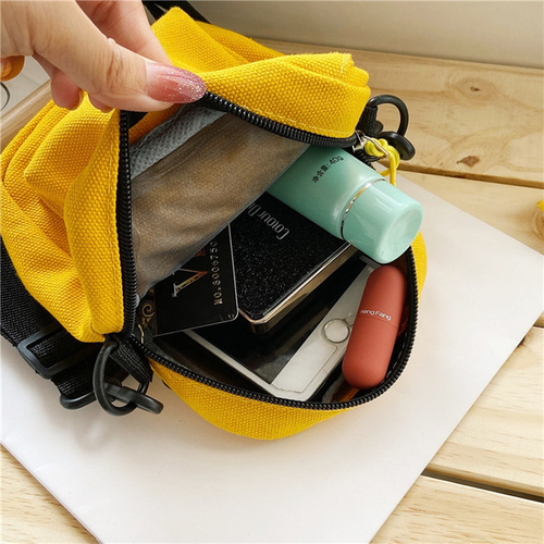 Damen-Schultertasche süß Gänseblümchen Umhängetasche lässig Beuteltasche Canvas Reißverschluss Geldbörse - Bild 4 von 16