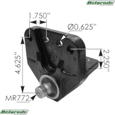 MW16928A Hanger Western Star A1618239003 A1618239005 - Rear of Front