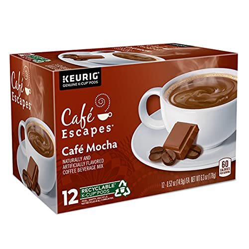 Café Escapes Mocha 12 K-Cups - 18 Packs 