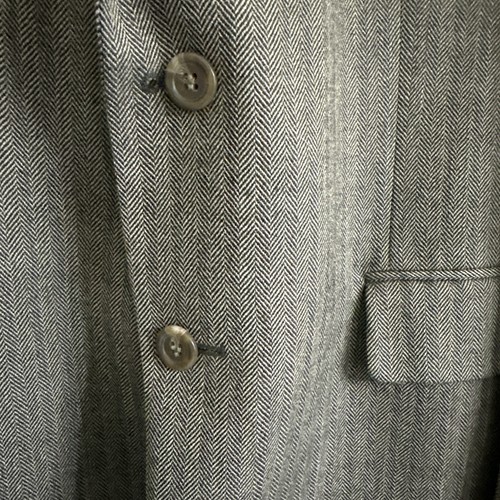 Ralph Lauren Brown 100% Wool Blazer Sport Coat Jacket 40 R See Pics For Flaws - Picture 3 of 10