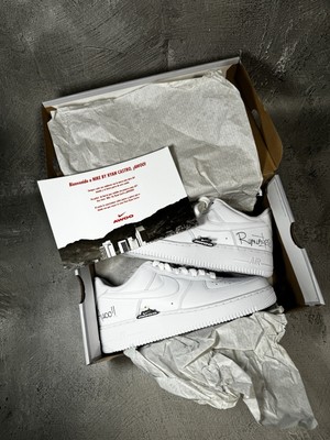 Nike x Ryan Castro air force 1 white signed with accesories - 100% authentic