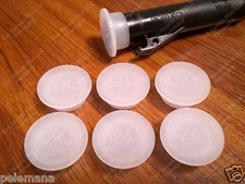 7 BLITZ Gas Can SPOUT CAPS ONLY Heavy Duty Lid LOST MY YELLOW CAP Works Awesome