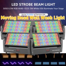 280W Moving Head Strobe Beam Light Warm White RGB 36LED DJ Bar Stage Lights
