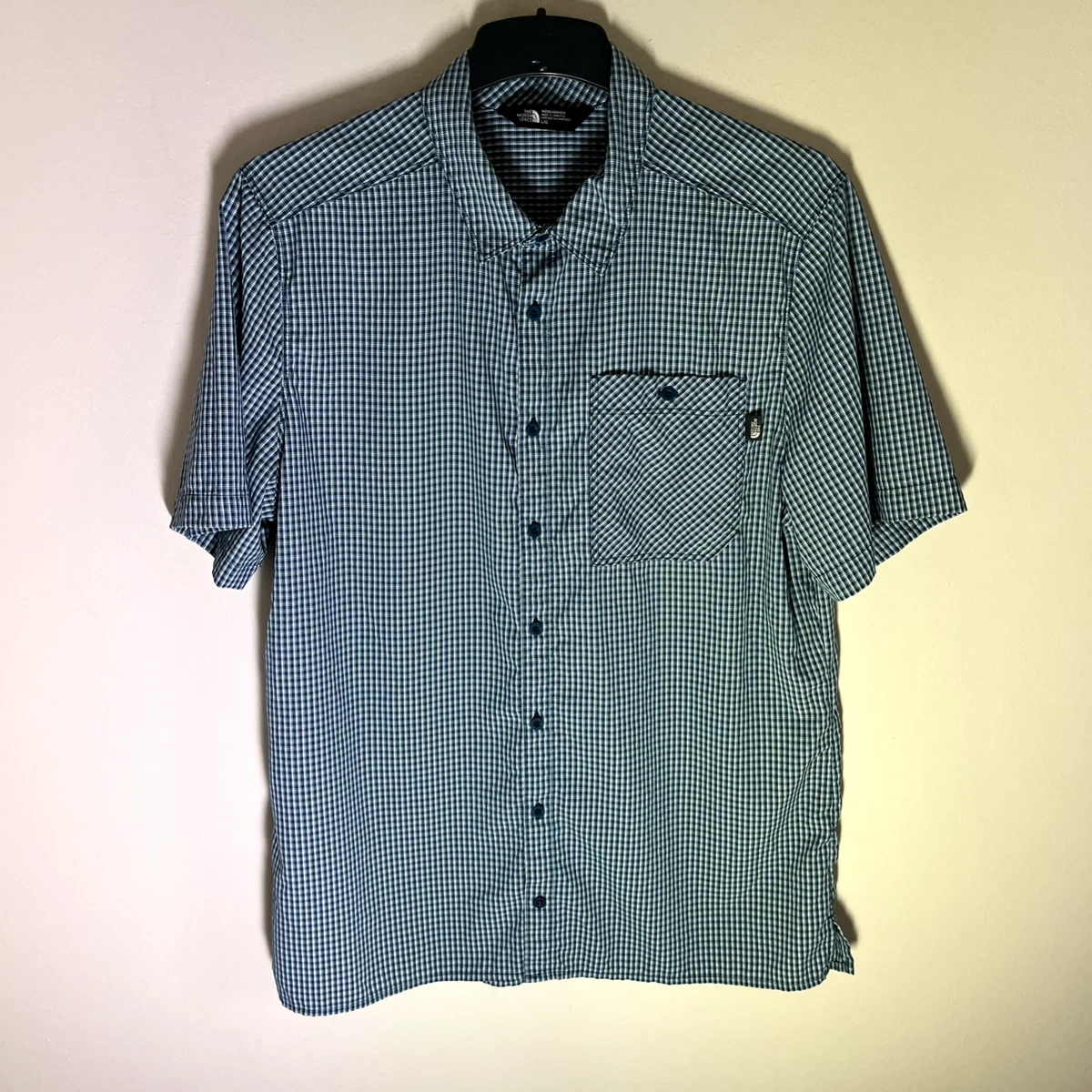 North face button best sale shirt