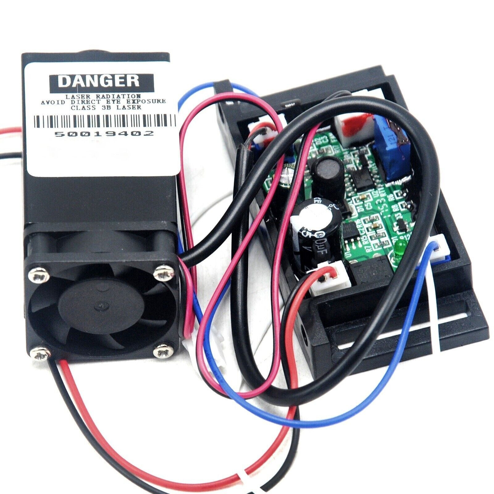 TTL 635nm 638nm 400mW Focusable Red Dot Laser Diode Module 12V Fan Cooling