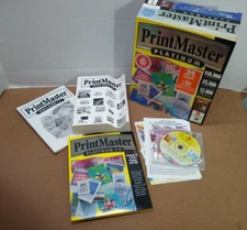 Vintage PrintMaster Platinum Program 7 plus art and graphics