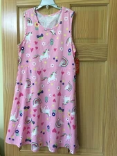 NWT Wonder Nation Unicorn Dress Girls Play many sizes Pink 