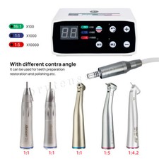 NSK Style Dental LED Brushless Electric Micro Motor/1:1/1:5/1:4.2 LED Handpiece