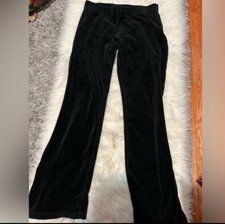 Black Velour Pants Size:S fit Smaller Medium