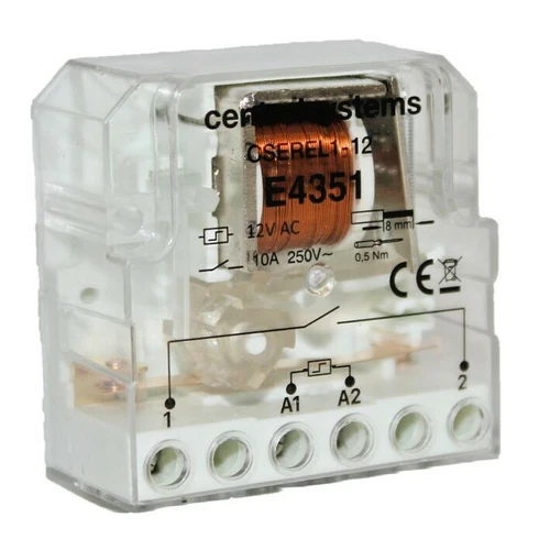 Power surge switch flush-mounted 12V / 10A up remote switch relay for junction box