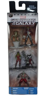 Marvel Guardians Of The Galaxy Jada Nano MetalFig Star Lord - Groot -Drax Figure