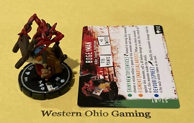 Horrorclix Bogeyman #092 Unique USED Freakshow Figure