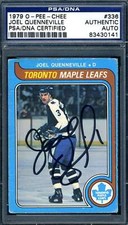 Joel Quenneville PSA DNA Signed 1979 O-Pee-Chee Rookie Autographed