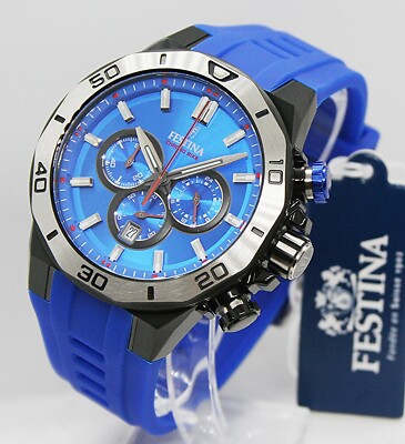   Herrenuhr Festina F20450/7 Chrono Bike Chronograph  