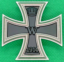 Eisernes Kreuz 1. Klasse 1914 für Kämpfer im 1. Weltkrieg Orden mit Nadel Replik