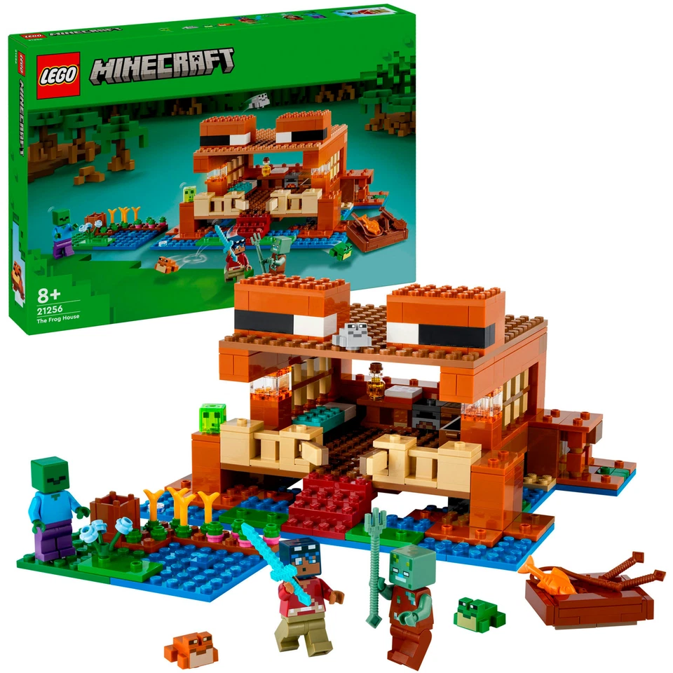 LEGO 21256 Minecraft Das Froschhaus, Konstruktionsspielzeug