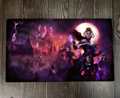 Liliana Vess MTG Table Playmat Trading Card Game Mat TCG CCG Mouse Pad With Bag