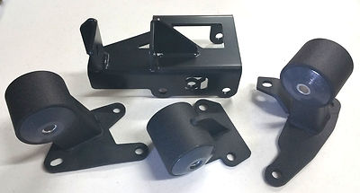 INNOVATIVE STEEL MOTOR MOUNT KIT FOR 92-95 CIVIC INTEGRA 94-01 H22A F22 SWAP 75A
