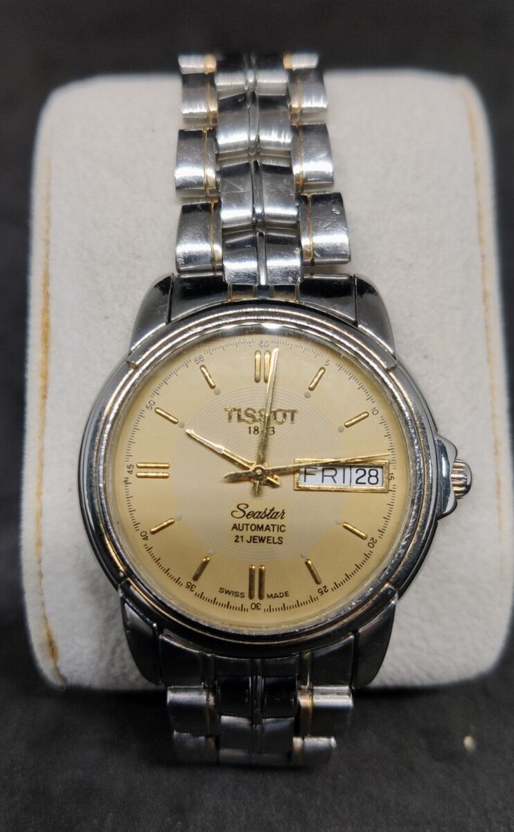 Rare automatic original Swiss Tissot 1853 watch with strap