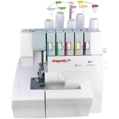 Home-use 2/3/4/5-thread Overlock Double-Needle Three-Thread Stitching Machine