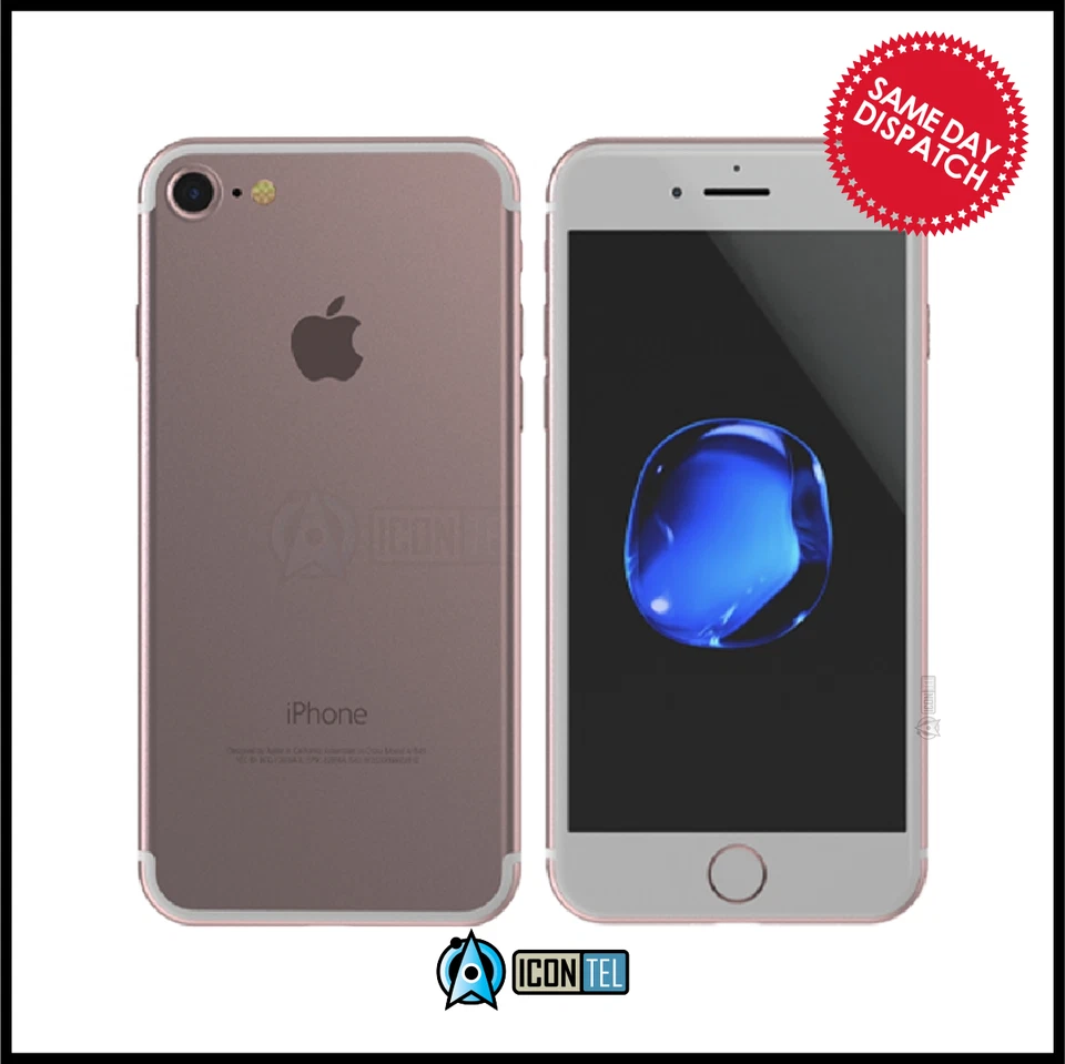 Apple iPhone 7 32GB/128GB Black Silver -Grade A+Pristine Condition 1 YR Warranty - Image 4 of 4