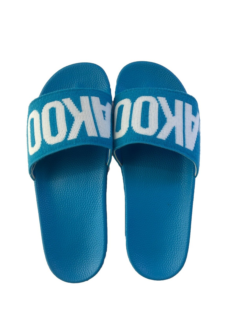 Akoo Men’s Slides Flip Flops Mens 100% Authentic Akoo Slides Size US 10 & Color Yellow | eBay main image 4