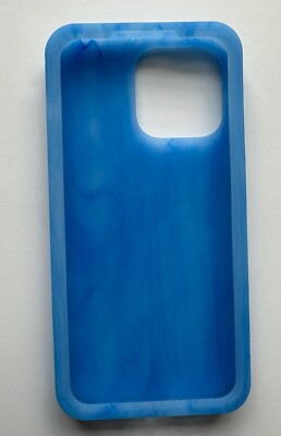 Bottega Veneta Intrecciato iPhone 14 Pro Max Case Blue/Mix Color