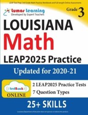 LEAP Test Prep: 3rd Grade Math Practice Work... 9781087924847 by Learning, Lumos