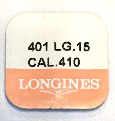 NOS New 1 Pc Longines 410 401 LG.15 Winding Stem Tija de Remontuar Tige 401