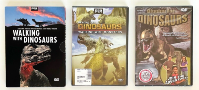BBC 爬虫類の世界 1 地上の支配者 [DVD](中古品) 3 DVD set BBC Walking with Monsters+ Walking with Dinosaurs +