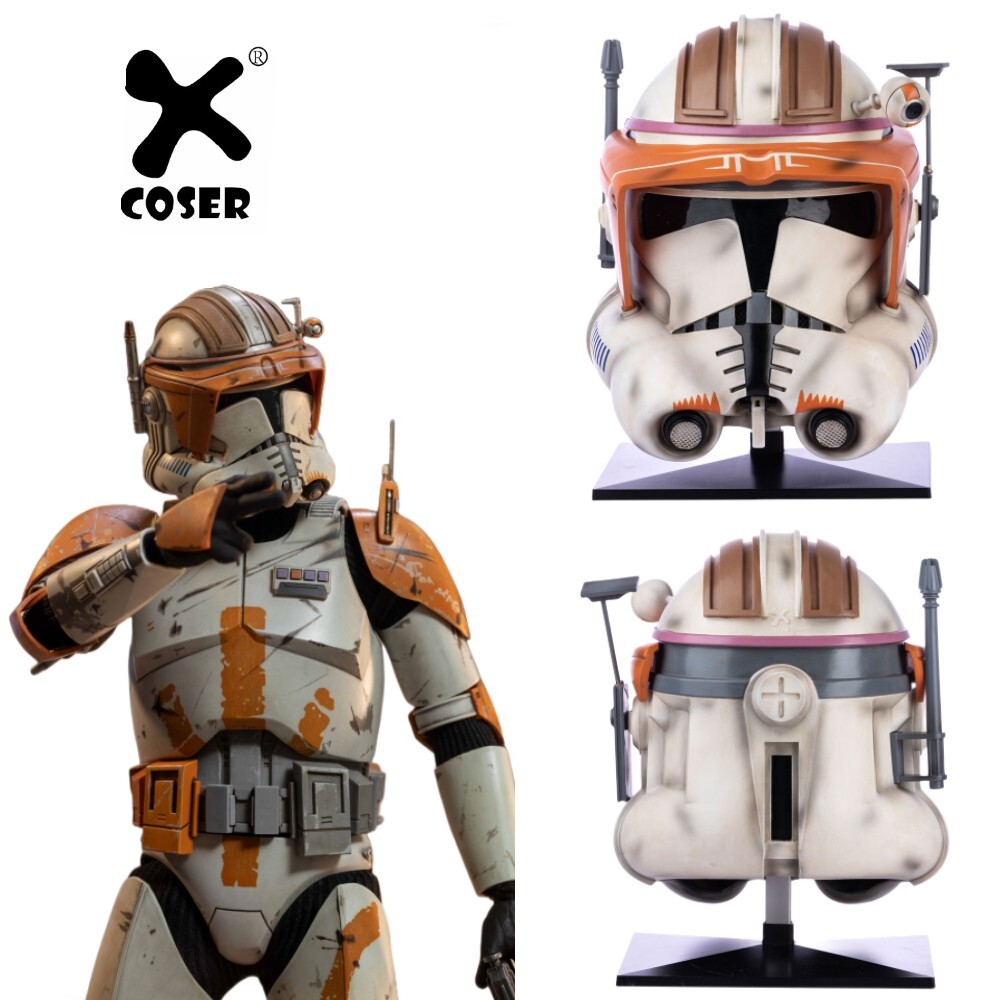 Xcoser SW Commander Cody Helmet Resin Deluxe 1:1 Replica Cosplay