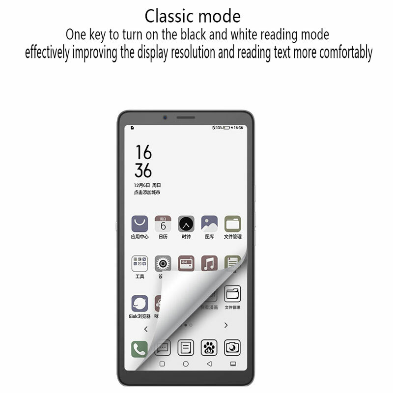 Hisense A7CC シルバー 5G Hisense A7 CC Color E Ink Screen Android 10 Cell Phone