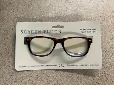 ICU Eyewear Screen Vision Blue Light Glasses New