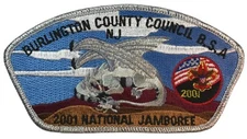 Burlington County Council NJ 2001 National Jamboree JSP SMY Bdr (SA887)