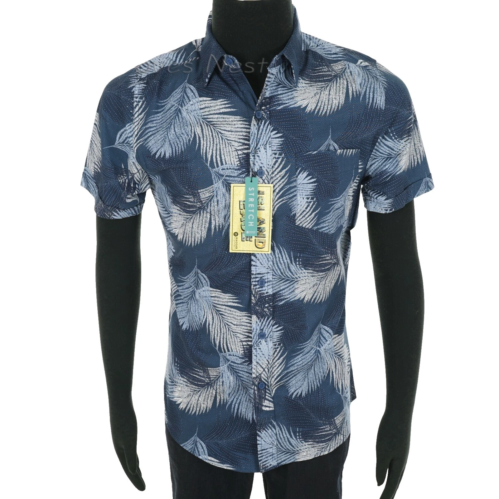 Camisas para hombre Haggar informales florales abotonadas