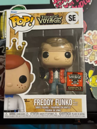 Funko Pop! Funko Funtastic Voyage - Freddy Funko as Marty Mcfly -  LE 1500
