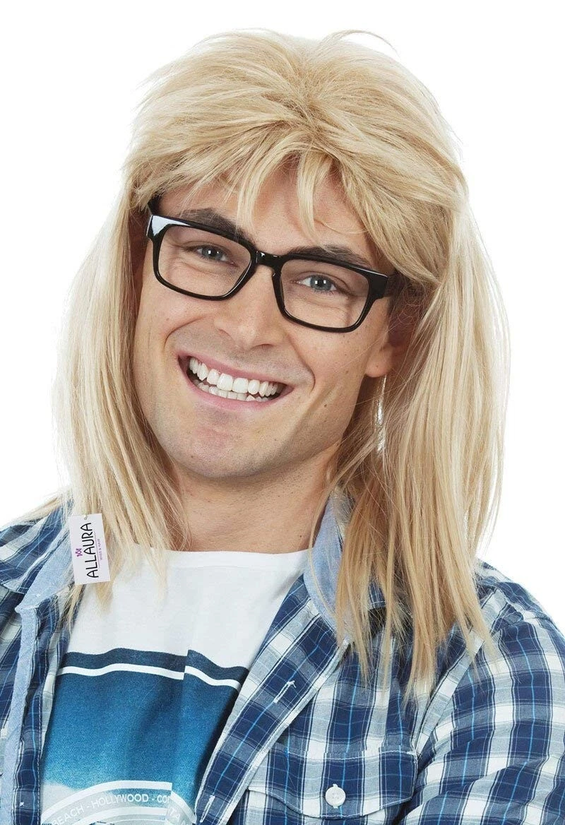 Garth clearance mullet wig