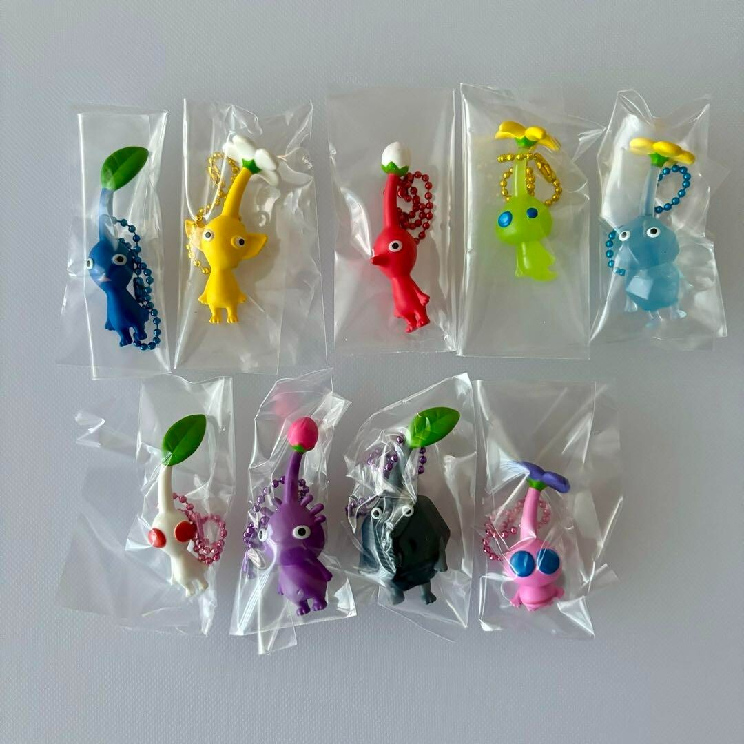 Pikmin 4 Mascot Keychain Complete Bandai Japan Popular Item 9