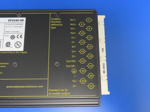 Bel Power Solutions EP2540-9R DC/DC Converter 66V/150Vin Dual 15V, 6.4A - Picture 5 of 7