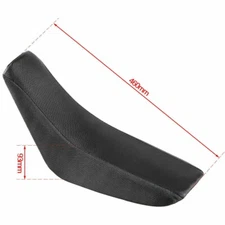 Black Complete Gripper Seat Assembly For 110 125 150cc Pit Dirt Bike CRF50 XR50