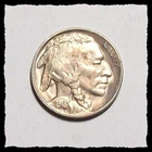 1918-P BUFFALO NICKEL Indian Head Pretty Toning Lustrous UNC  #11D64