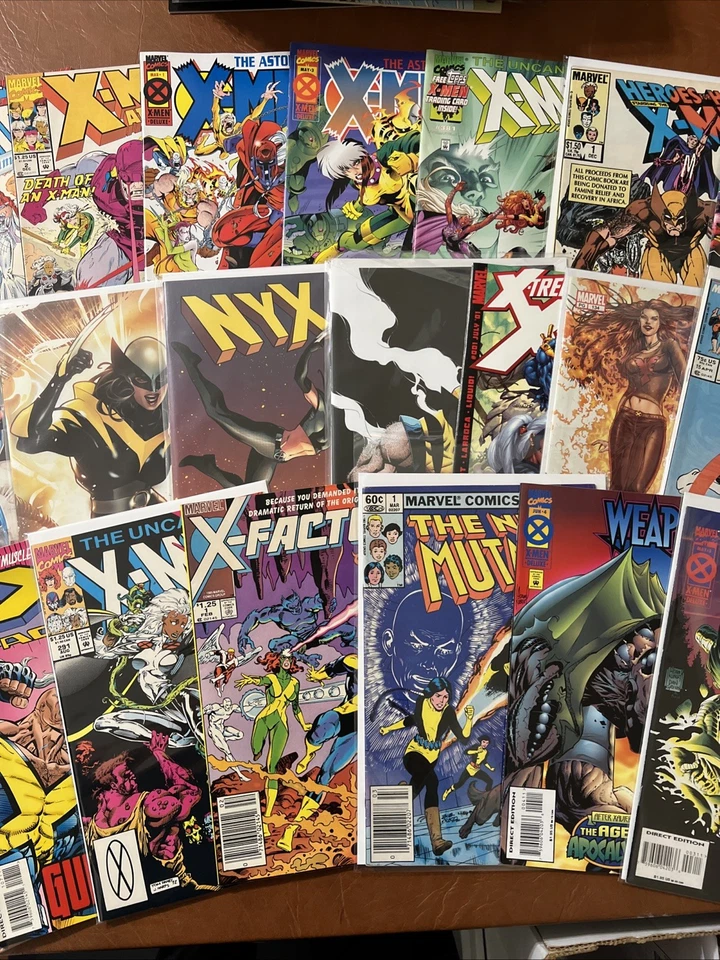 Mega Lot of 23 X Titles: VG+ to VF+ & Up X-men X-Factor, NYX More Marvel $9 Ship - Image 3 of 4