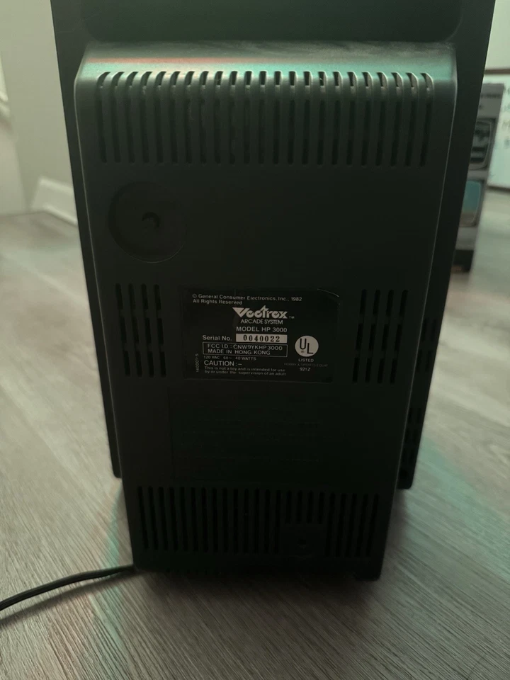 Consola Vectrex (GCE/MB) - Funciona - Controlador incluido - Auténtica vintage Foto 3 de 4