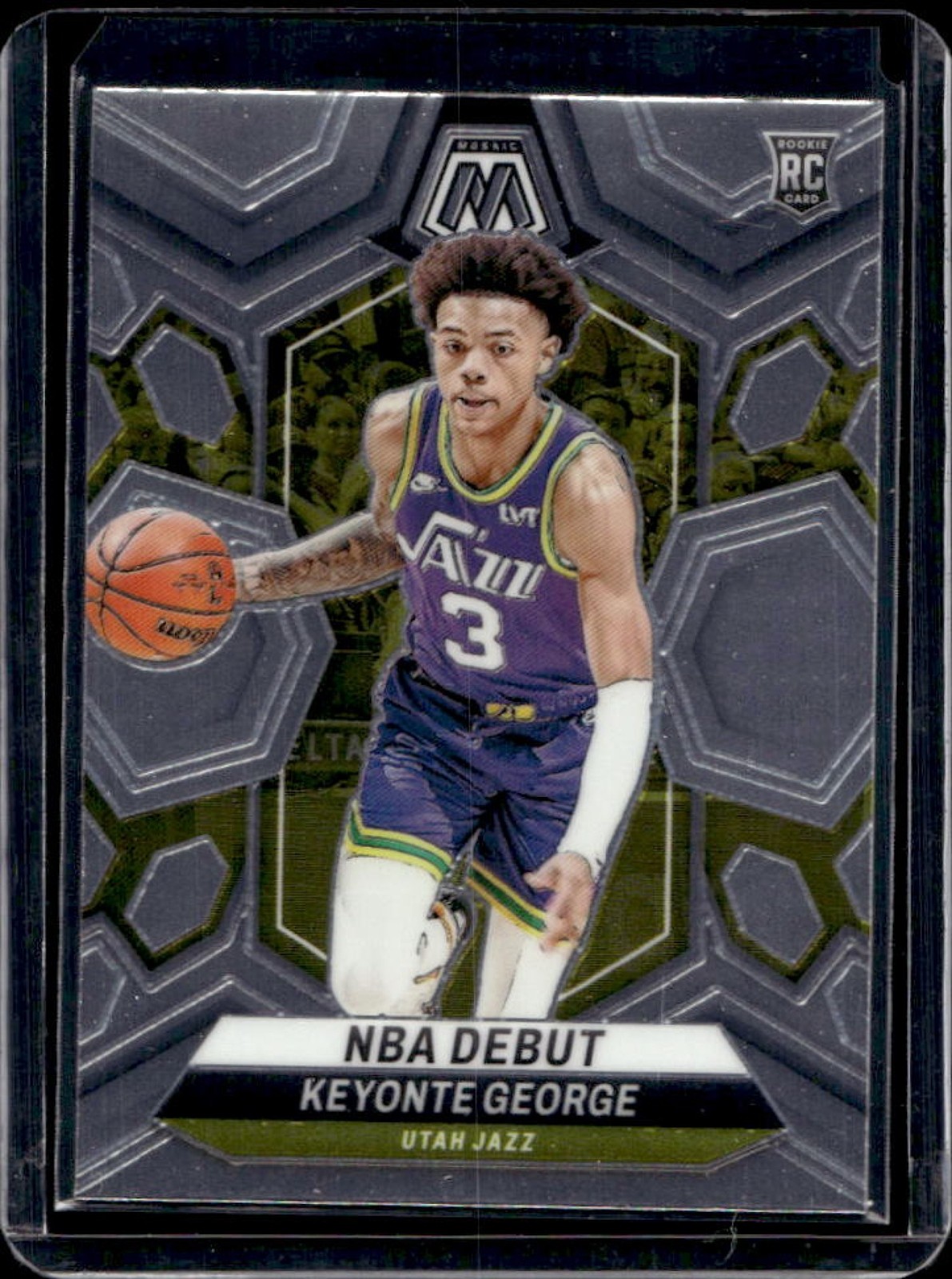 2023-24 Mosaic Keyonte George RC Rookie NBA Debut #251 Jazz