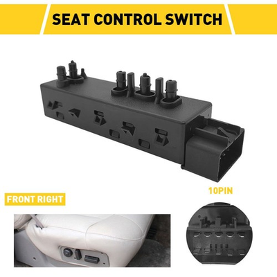 #ad #ad Right Passenger Power Seat Control Switch for 2007 2013 Chevy Tahoe Avalanche $16.14