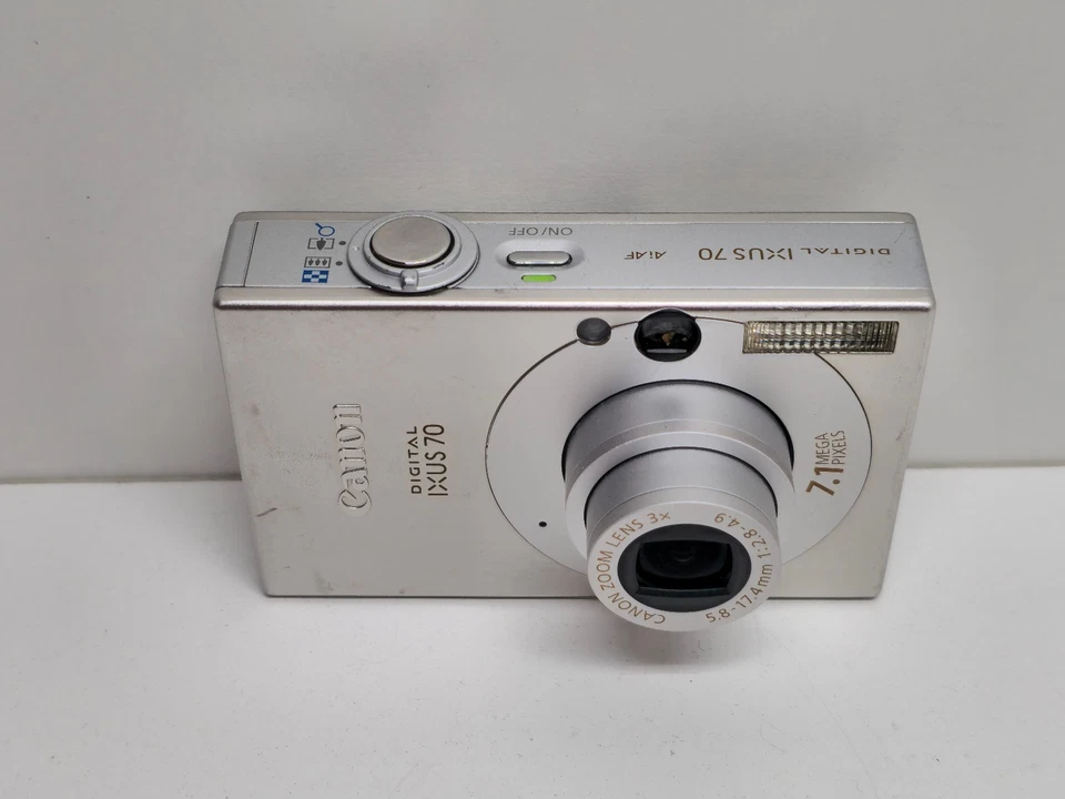 Canon IXUS 70 Digital Kamera Digitalkamera 7.1MP, Bitte LESEN! ⚡BLITZBEREIT⚡ - Bild 2 von 4