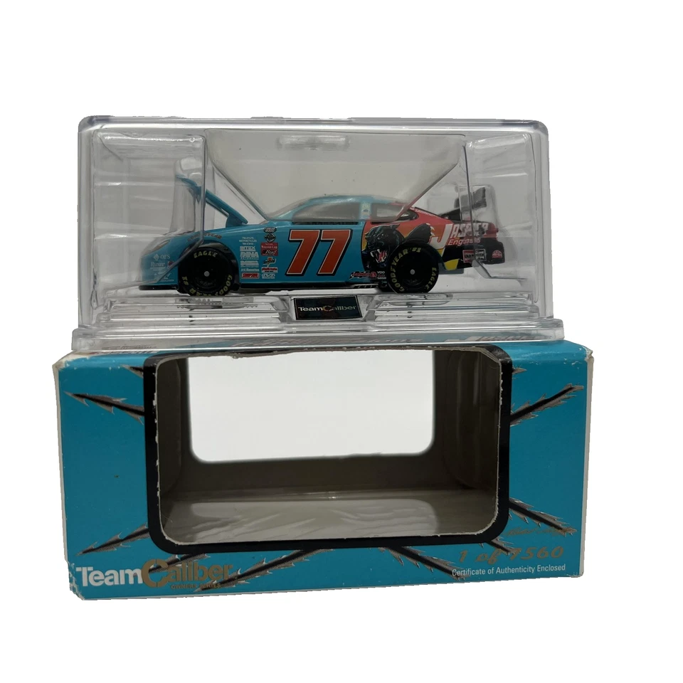 Coche diecast Ford Taurus 1:64 vintage Team Calibre 2000 motores Jasper con certificado de autenticidad en caja Foto 4 de 4