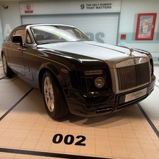 KYOSHO 1/18 Scale Rolls-Royce Phantom Coupe Diamond Black Diecast Model Car