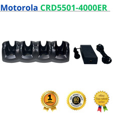 Motorola CRD5501-4000ER 4-Slot Charging Base for Scanners w/AC 1 YEAR WARRANTY